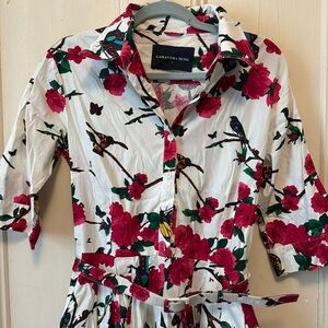 SAMANTHA SUNG floral cotton dress 8